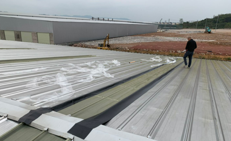 高州厂房屋面防水维修案例